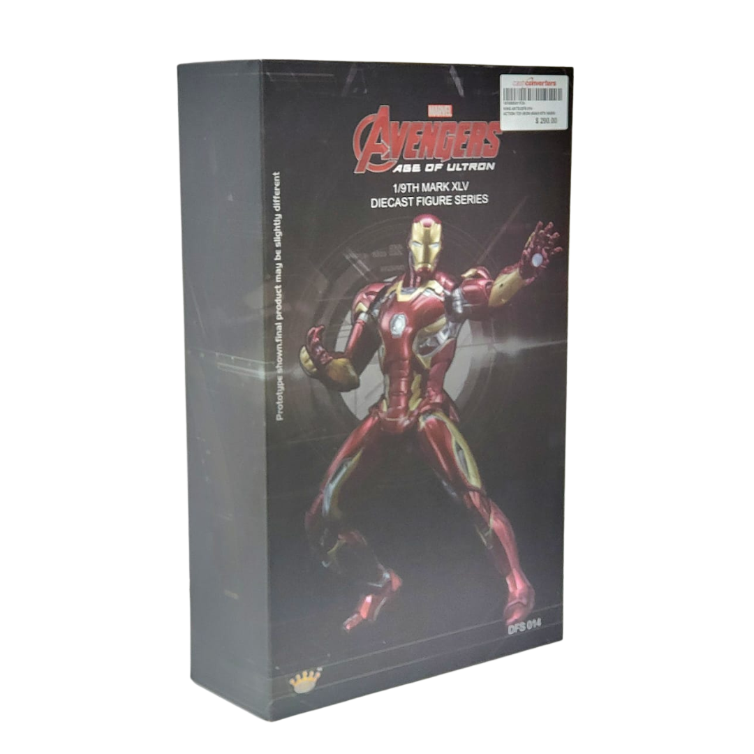 King Arts 1/9 Iron Man Mark 45 XLV DFS014 AND King Arts 1/9 Iron Man Mark IV