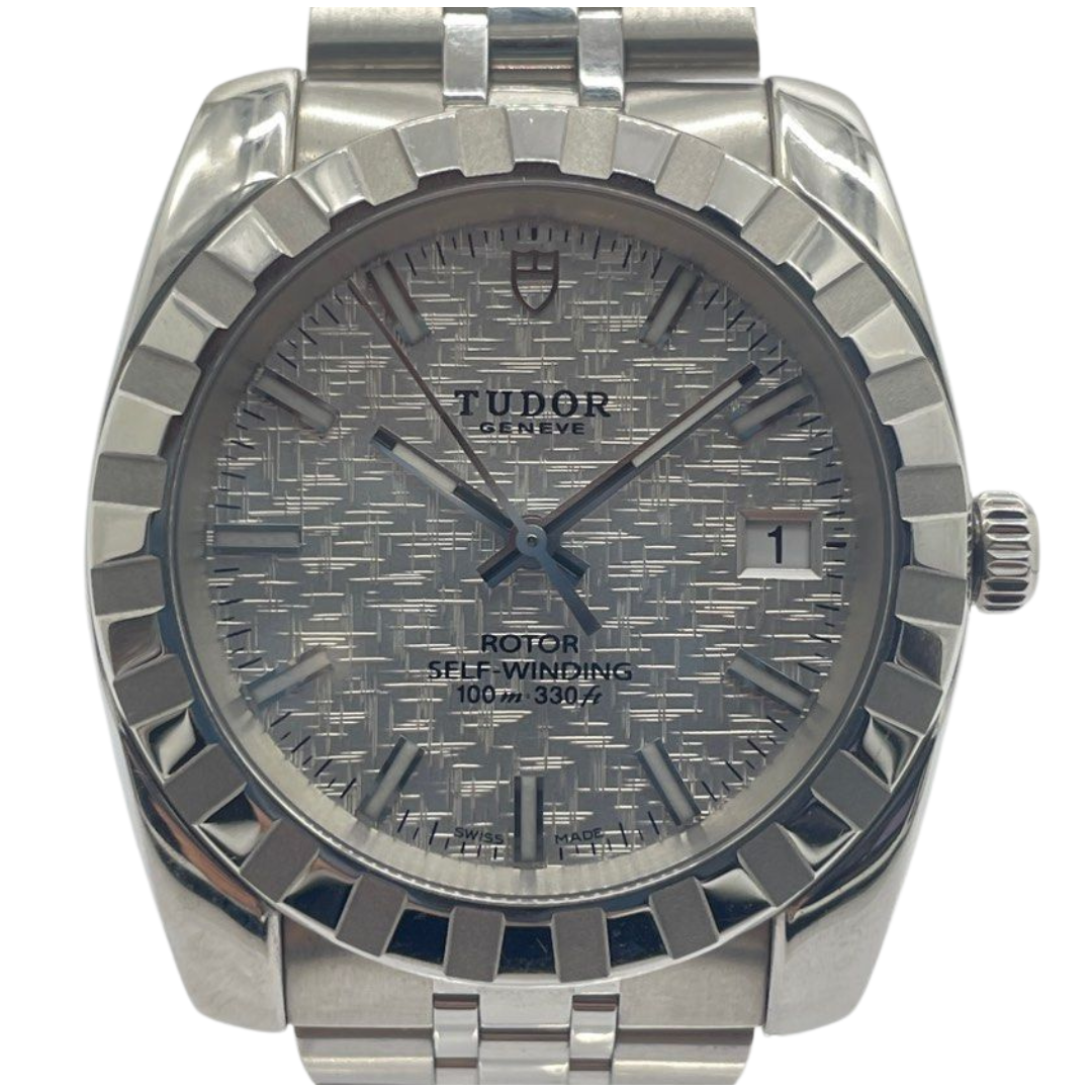 Tudor Classic 38mm Automatic Silver Dial Watch 21010