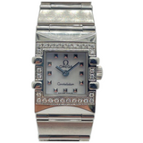 Omega Constellation Carre 15mm Quartz White Shell Dial Watch 1535.71