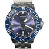 Tissot Seastar 1000 Powermatic 80 Silicium 43mm Automatic Blue Dial Watch T120407
