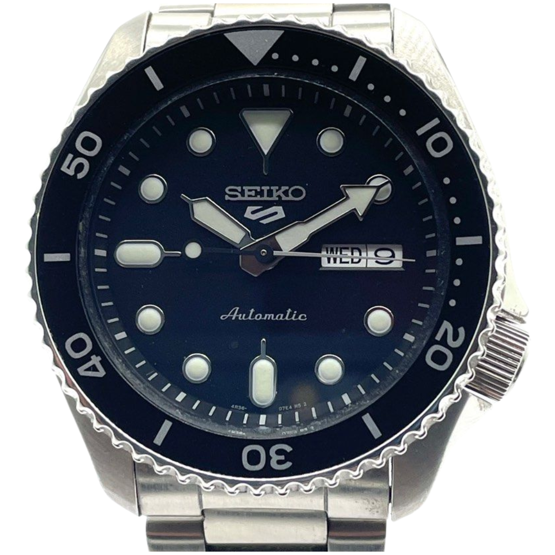 Seiko 5 Sports 42.5mm Automatic Black Dial Watch