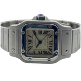 Cartier Santos Galbee 2423 24mm Automatic Silver Dial Steel Watch