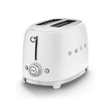 Smeg TSF01WHMUK 2-Slice Toaster, Matte White