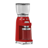 Smeg CGF01RDUK Coffee Grinder, Red