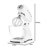 Smeg SMF13 50’s Retro Style Aesthetic Stand Mixer White