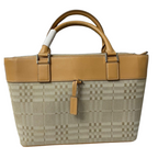 Burberry Tote Bag Leather, Canvas