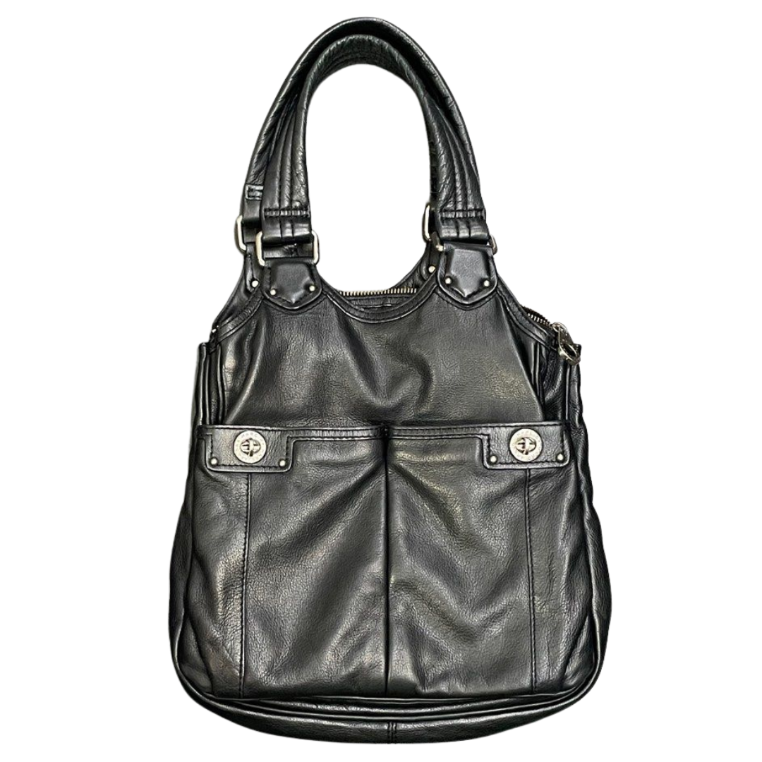 Marc Jacobs Totally Turnlock Leather Shoulder Bag