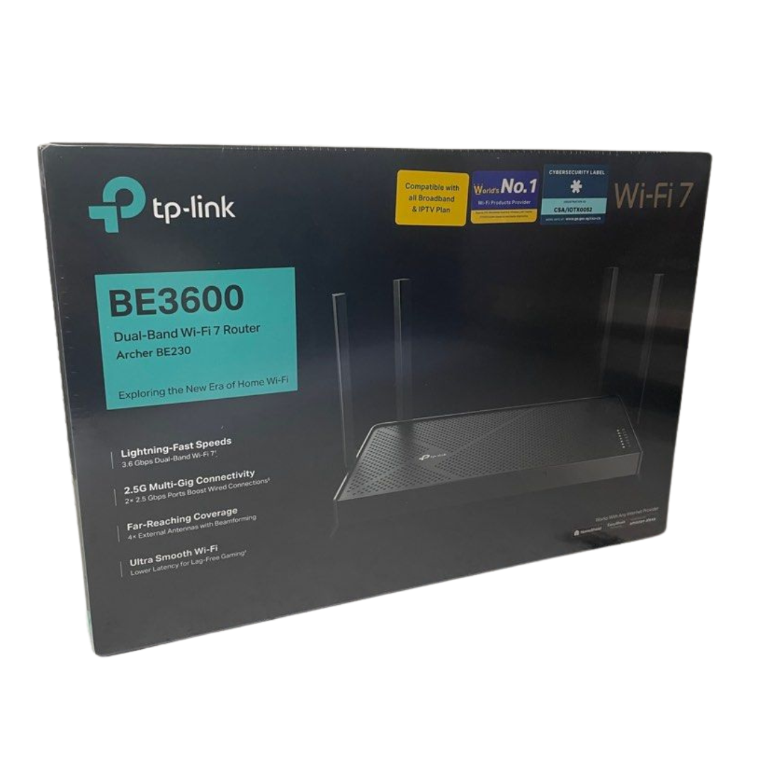 TP-LINK BE3600 Dual Band Wifi 7 Router Archer BE230