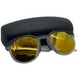 Oakley HSTN (Low Bridge Fit) Lunar New Year Collection Prizm 24K Lenses, Matte Black/Matte Clear Frame Sunglasses