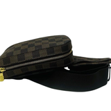 WAIST BAG-DARK BROWN DAMIER LEATHER/GERONIMOS LOUIS VUITTON N51994