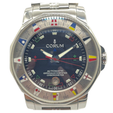 Corum Admiral’s Cup 43mm Automatic Steel Black Dial Watch 982.630.20