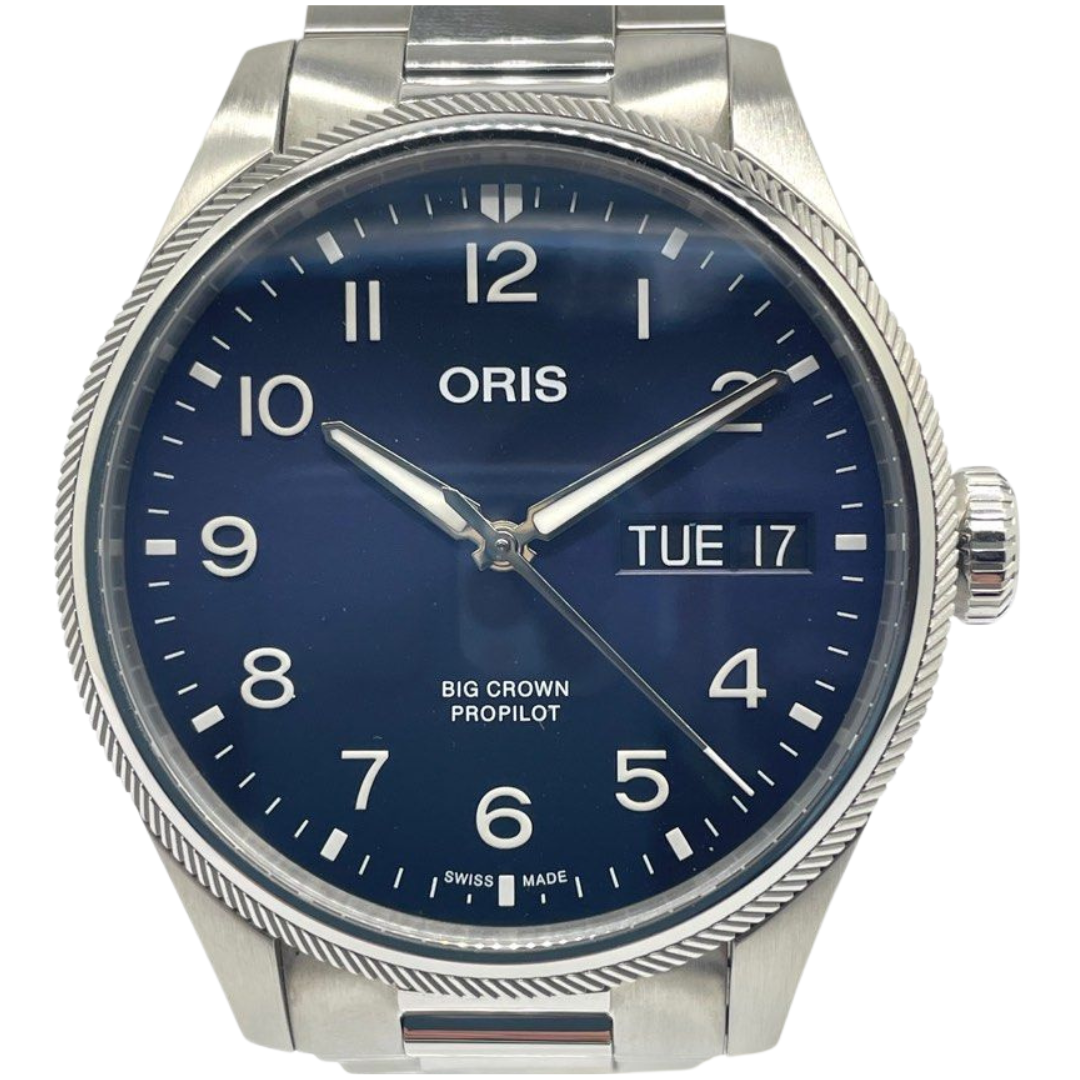 Oris Big Crown Propilot Big Day/Date 44mm Automatic Blue Dial Watch