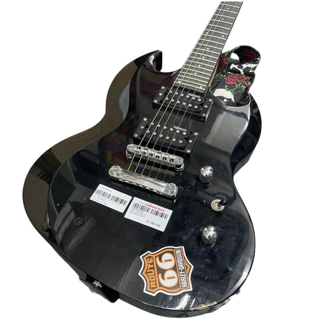 ESP LTD Viper-10 Electric Guitar, Black