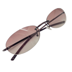 Gucci GG1757/S Rimless Glasses, Wine Red Frame