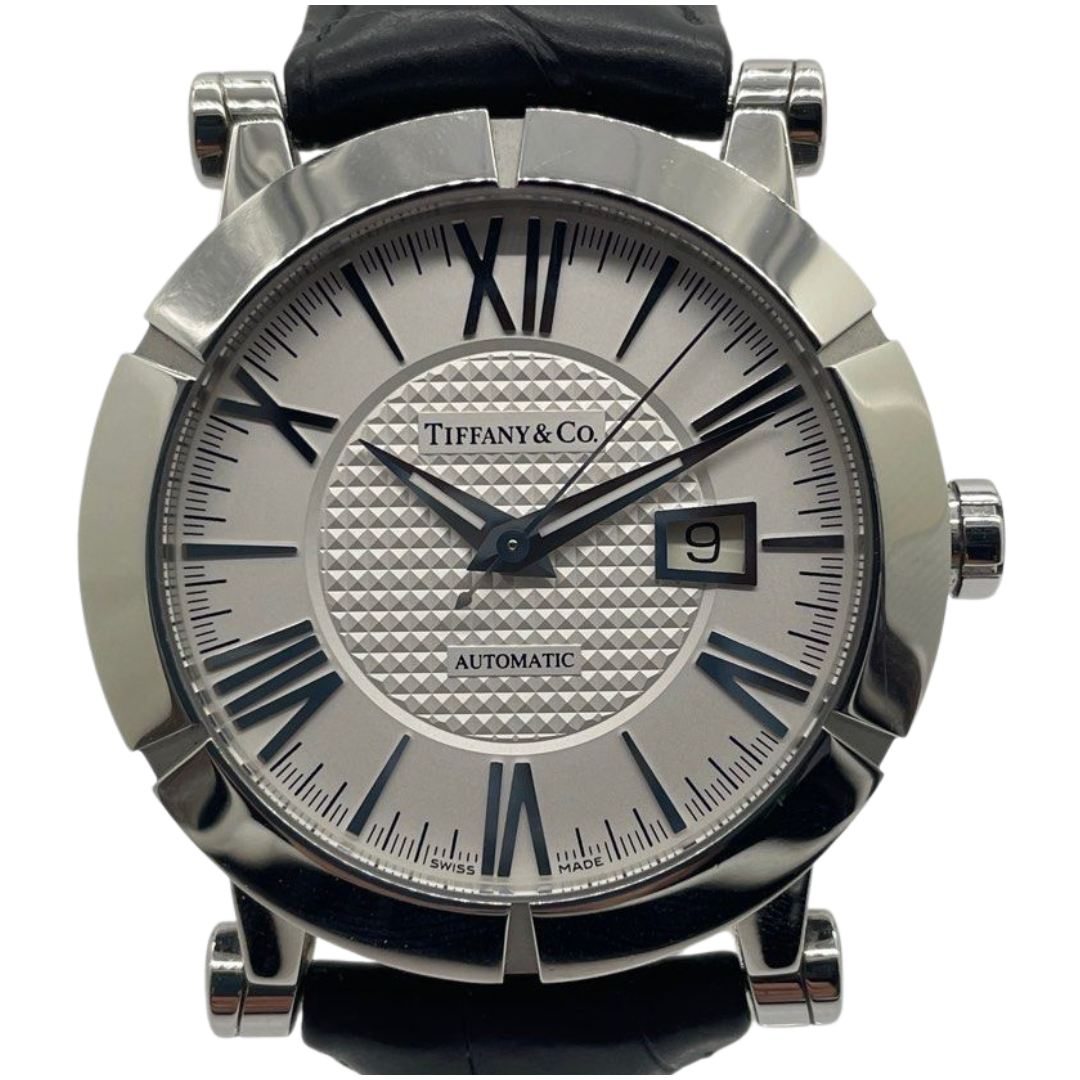 Tiffany & Co Atlas 42mm Automatic Silver Dial Watch