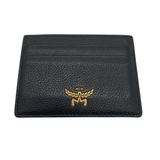 MCM Mini Hummel Card Case Leather Black