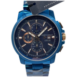Aries Gold Inspire Contender 42.5mm Chronograph Quartz Blue Dial Watch
