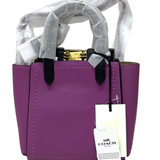 Coach 79293 Color Lock Leather Tote Bag