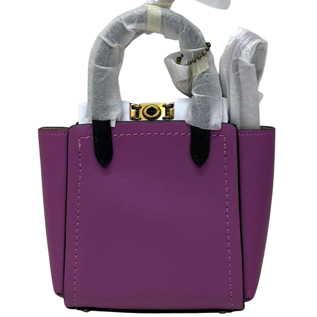 Coach 79293 Color Lock Leather Tote Bag