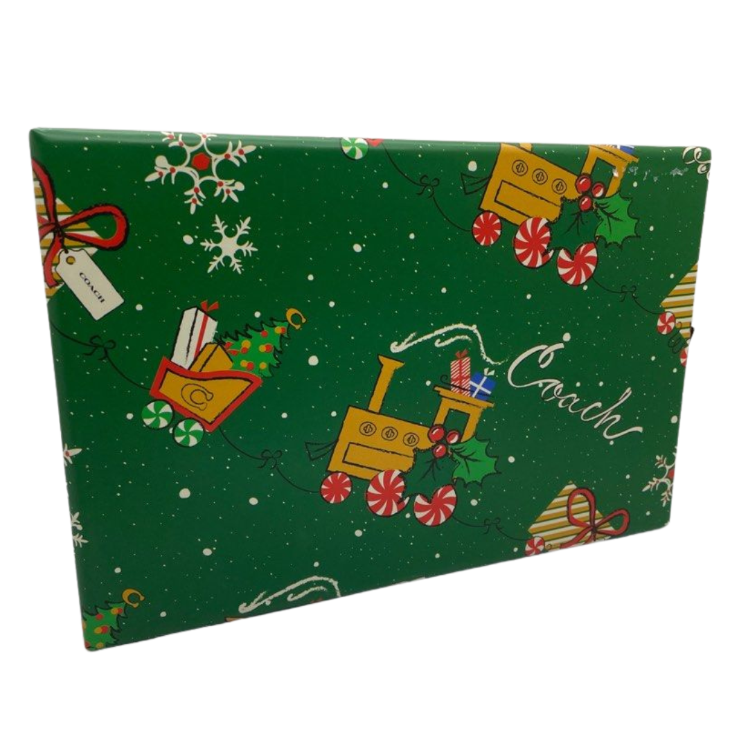 Coach Christmas Charm 6pc Set Tabby Handbag Hang Tag