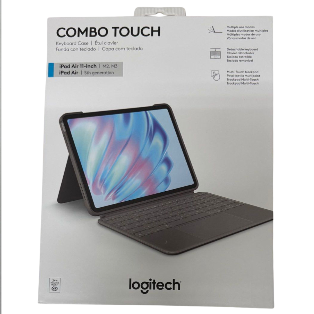 Logitech Combo Touch Keyboard Case for iPad Air 11-inch