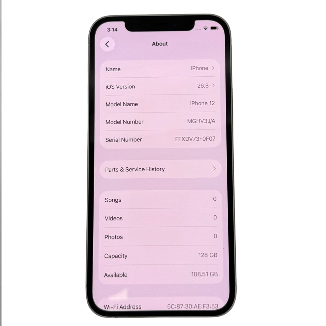 Apple Iphone 12 128 Gb /Mghv3j/A/JAP