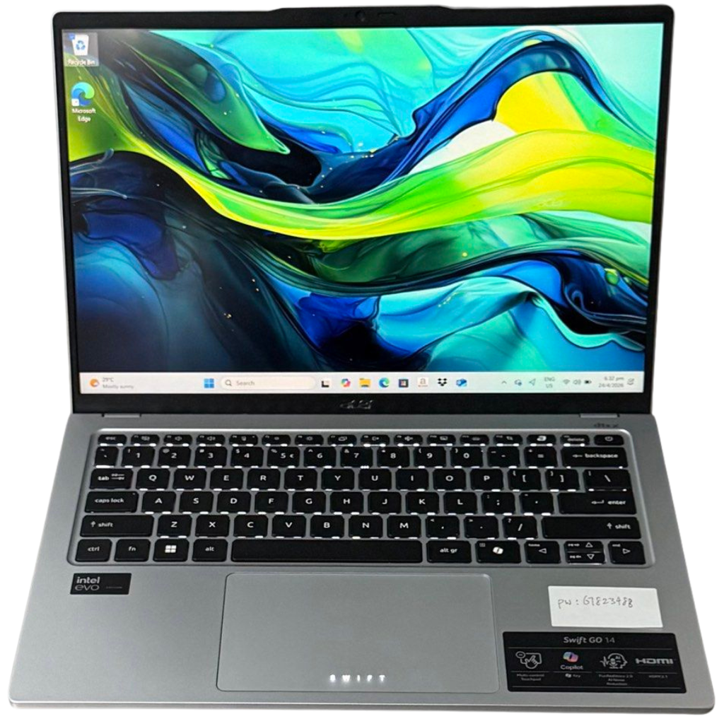 Acer Swift SFG14-73T LAPTOP-ULTRA5/125H/16GB/512GB/GRY