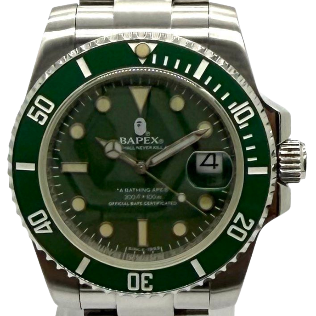 Bape Bapex Type 1 Watch-41mm Auto/Green Dial – Cash Converters