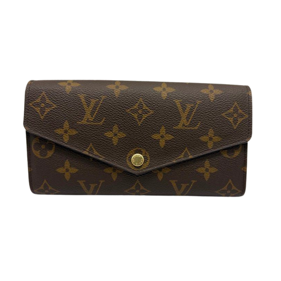 LV Louis Vuitton Monogram Canvas Sarah Wallet M60531