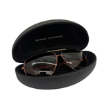 Armani Exchange AX096F/S Aviator Sunglasses, Brown
