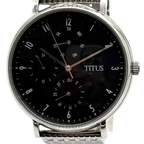 Sovil et Titus 42mm Blue Dial Quartz Watch W06-03041-003