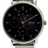 Sovil et Titus 42mm Blue Dial Quartz Watch W06-03041-003