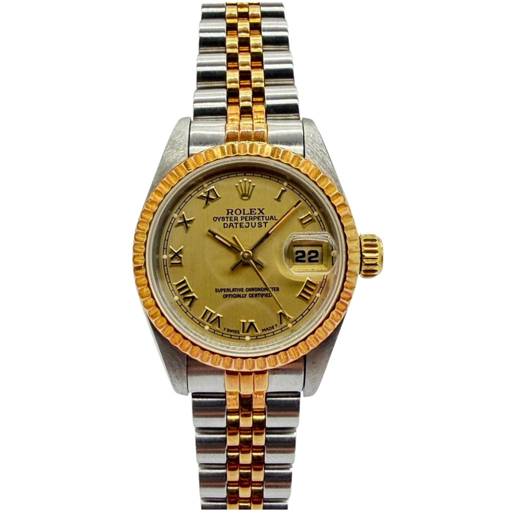 Rolex Datejust 26mm 69173 Half Gold Automatic Watch
