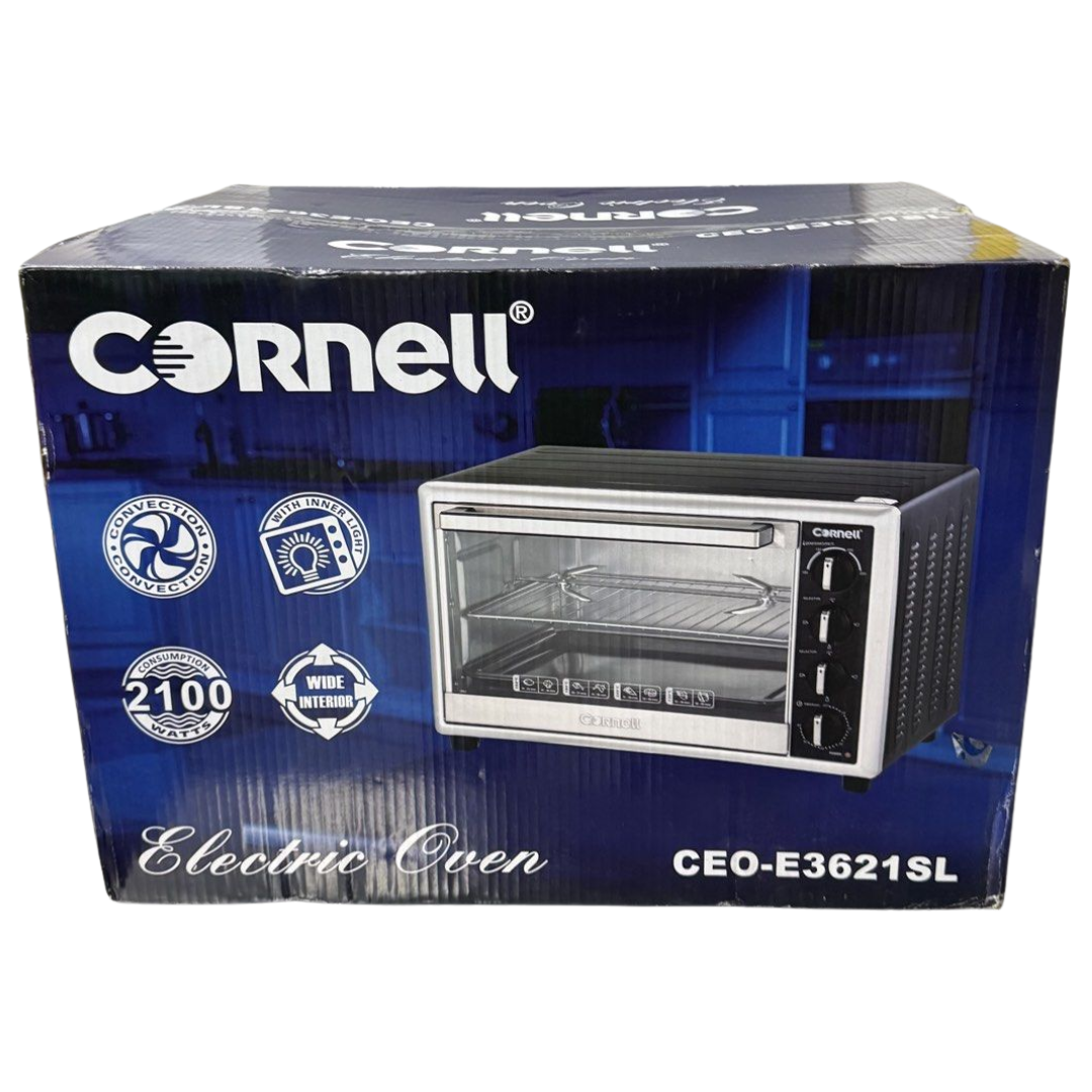 Cornell CEOE3621SL Electric Oven, 36 L - Silver
