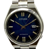 Citizen 40mm Automatic Blue Dial Watch-8210-S126967