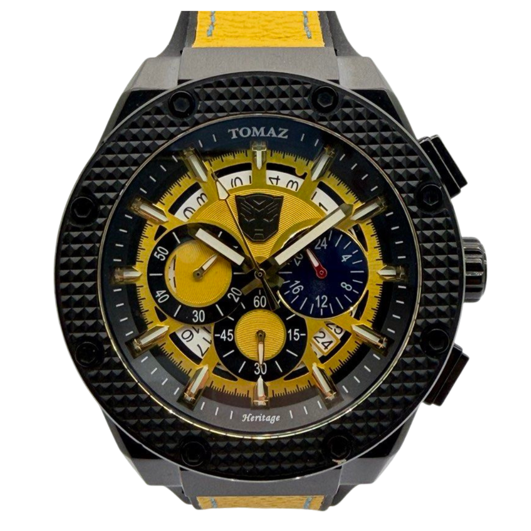 Tomaz TQ030B Bumblebee Limited edition 49mm Quartz Watch