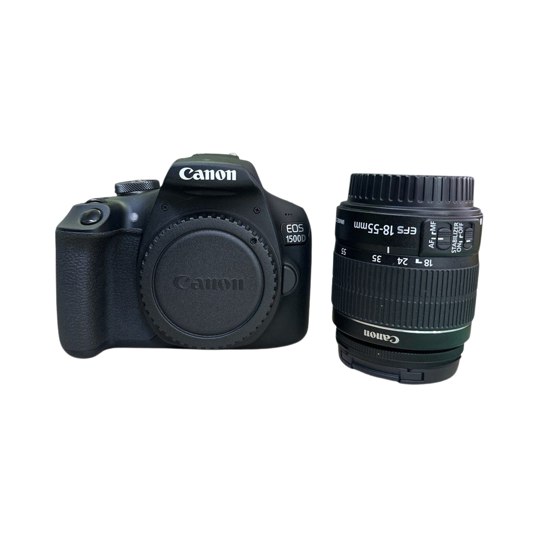 Canon EOS 1500D DSLR Camera- 24.1 MP/EF-S 18-55mm f/3.5