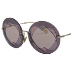 MIU MIU SUNGLASS-HEART DESIGN- SMU01S