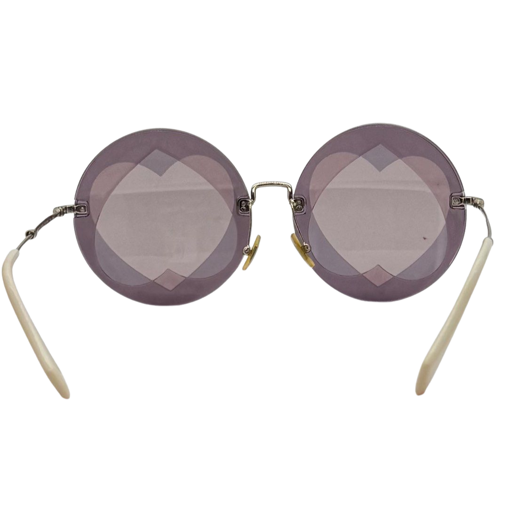 MIU MIU SUNGLASS-HEART DESIGN- SMU01S