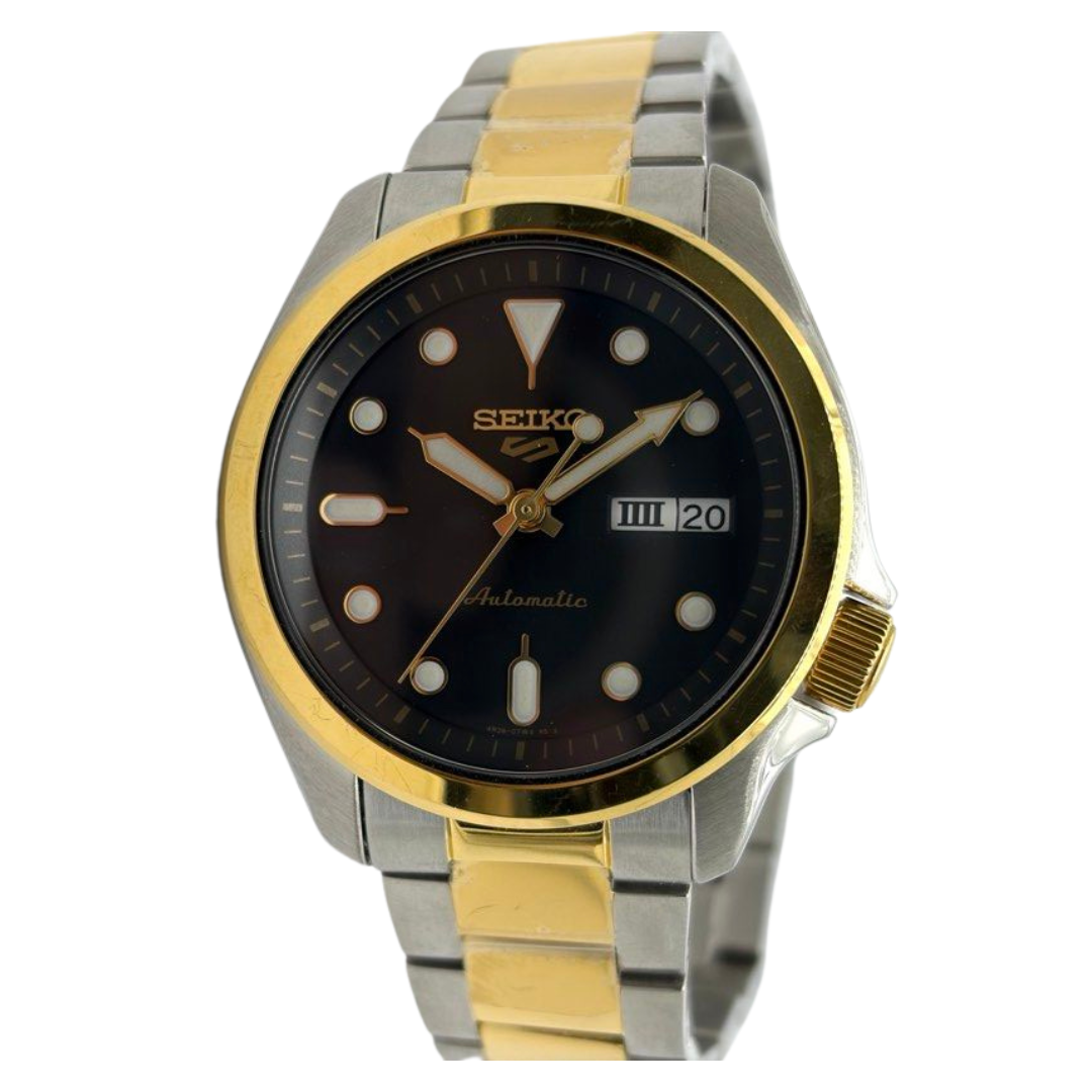 Seiko 5 Sports SRPE58K1 40mm Automatic Black Dial Watch