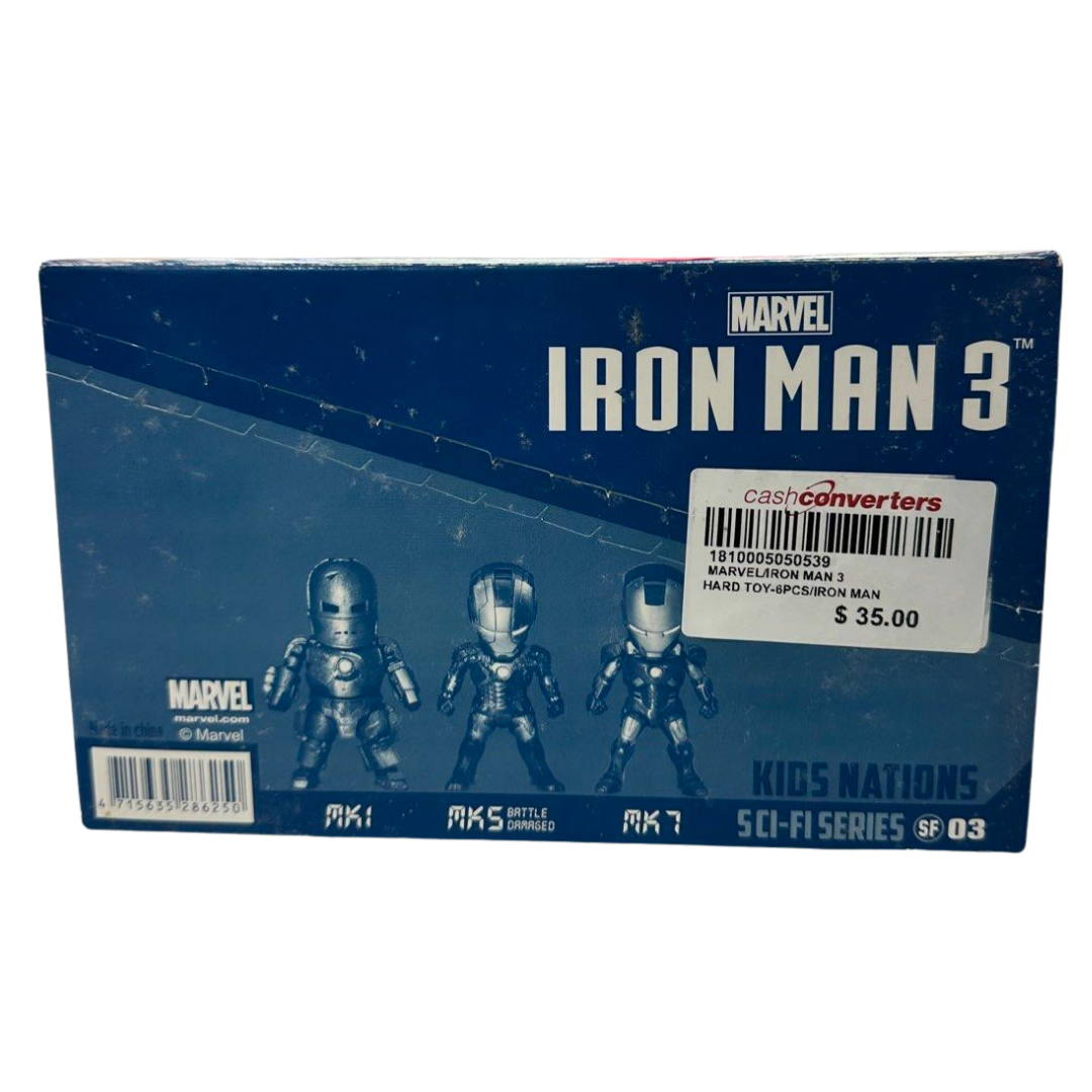 Marvel Iron Man 3 Hard Toys -6 pcs