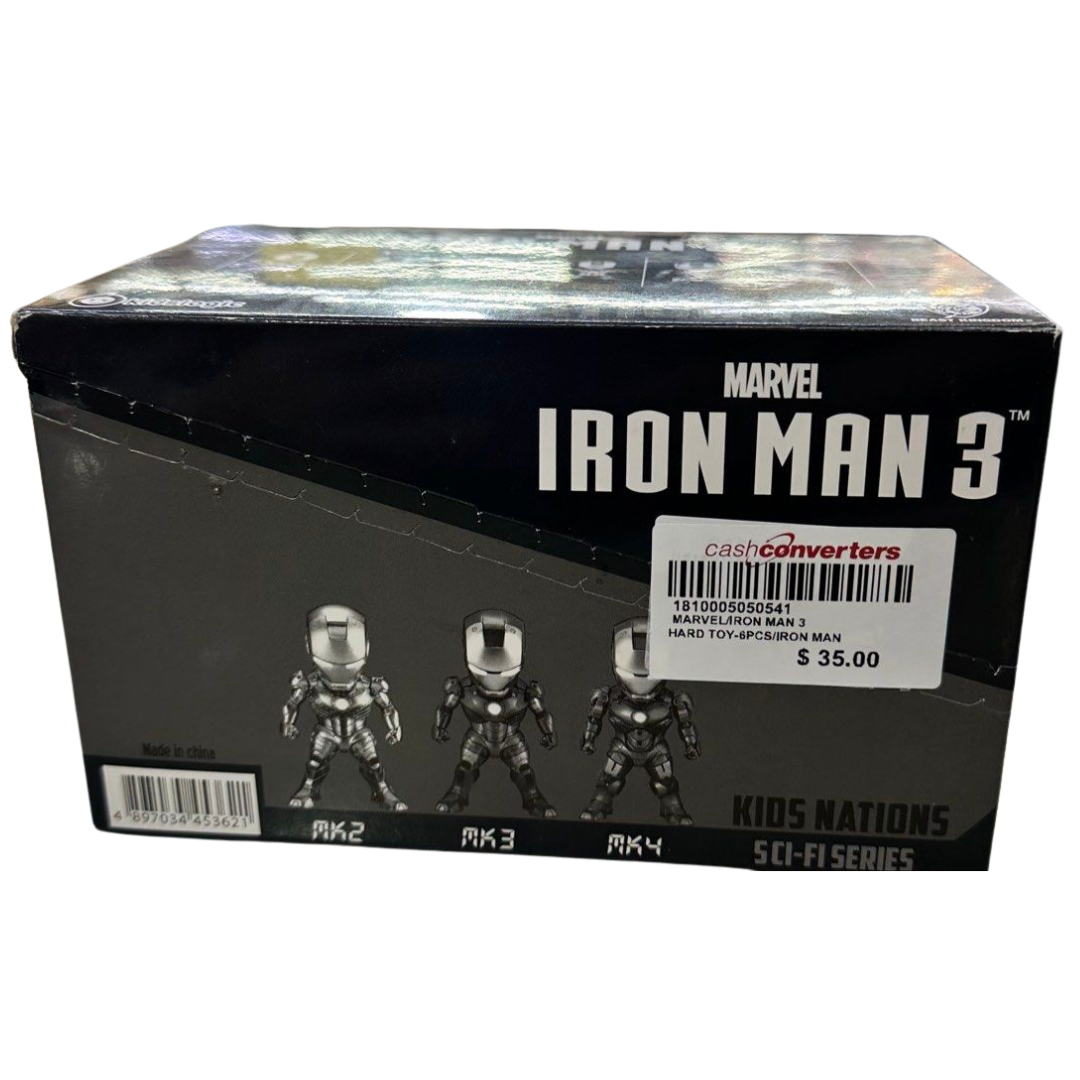 Marvel Iron Man 3 Hard Toy-6pcs