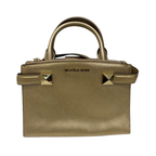 Michael Kors Karla Satchel Leather Bag with Sling
