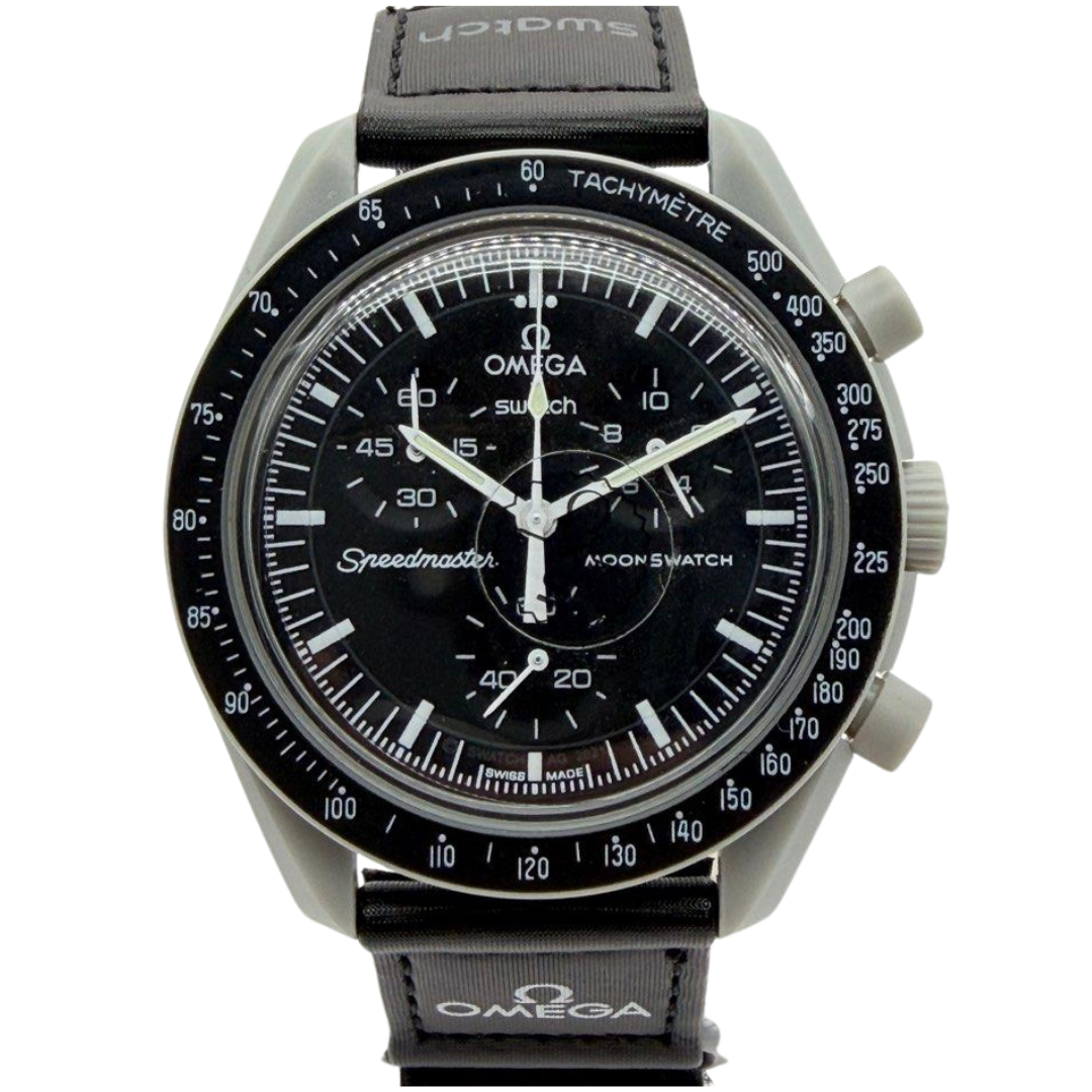 Omega x Swatch “Mission To The Moon” 42mm Quartz Chronograph Watch