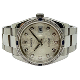 Rolex Datejust 116234 36mm Automatic Diamond Dial/Bezel Watch