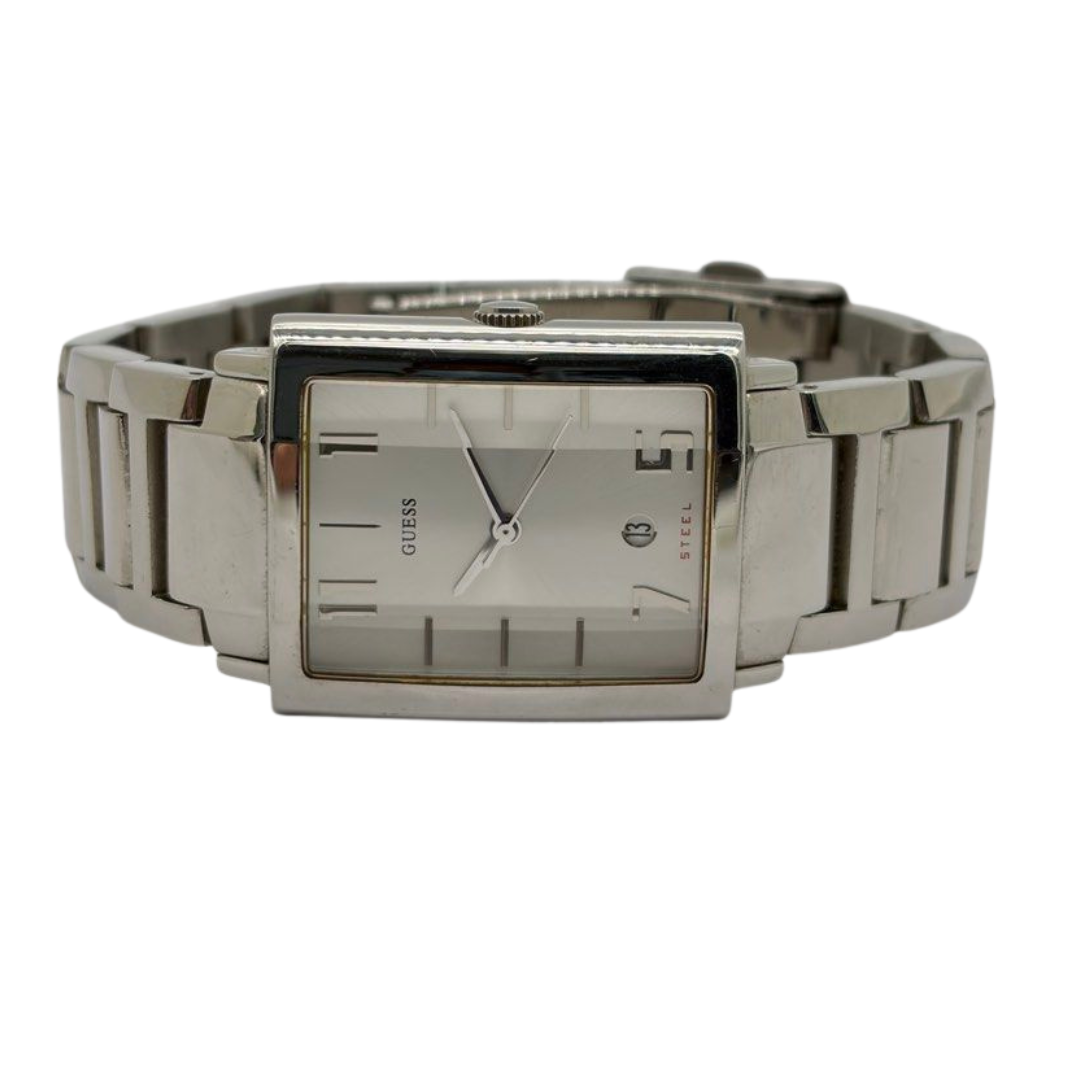 Guess Steel 31mm Quartz Silver Dial Watch Main image
