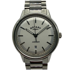 Rotary Avenger GB05340/02 38mm Quartz Silver Dial Steel Watch