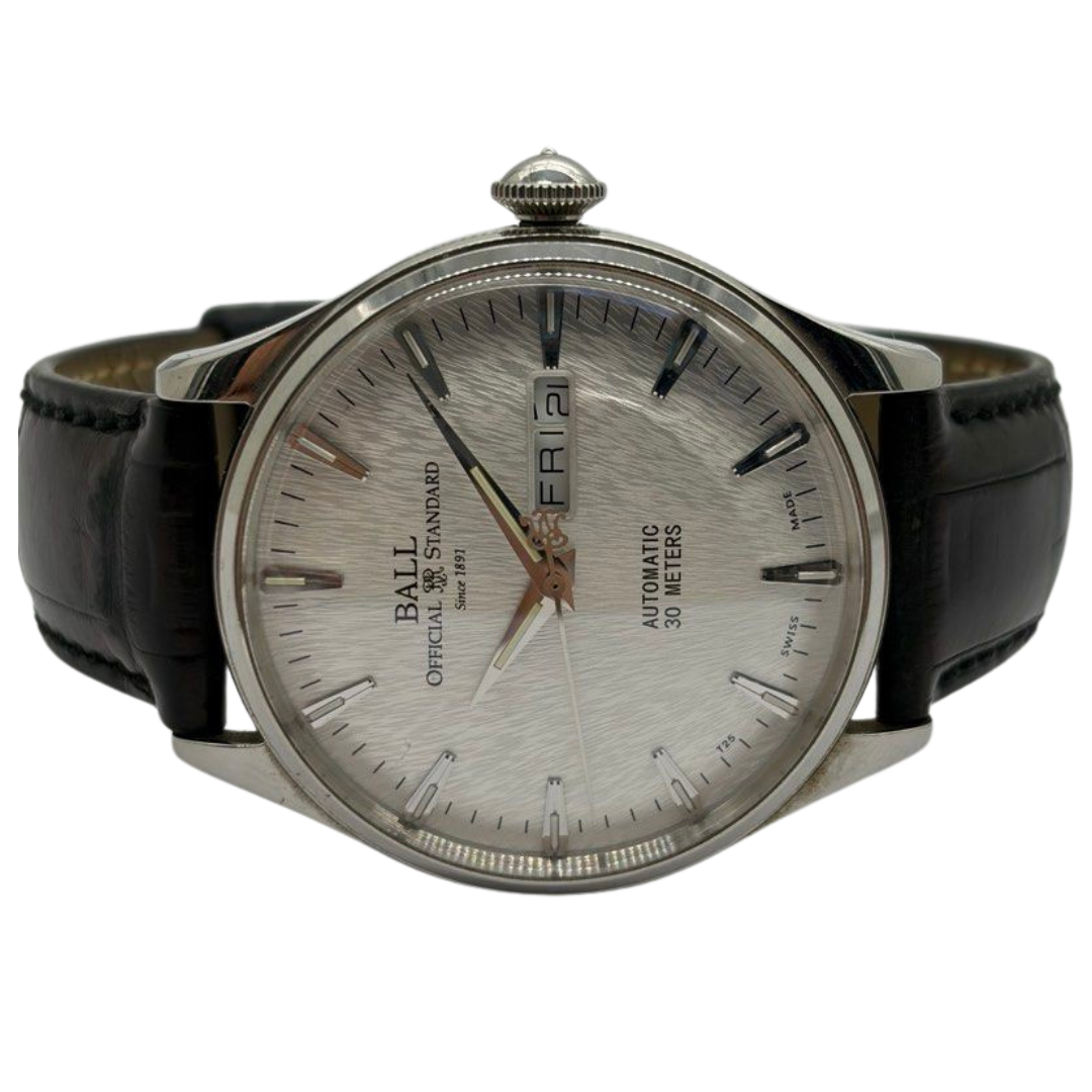 Ball Trainmaster Eternity Silver NM2080D 39.5mm Automatic Watch Main image