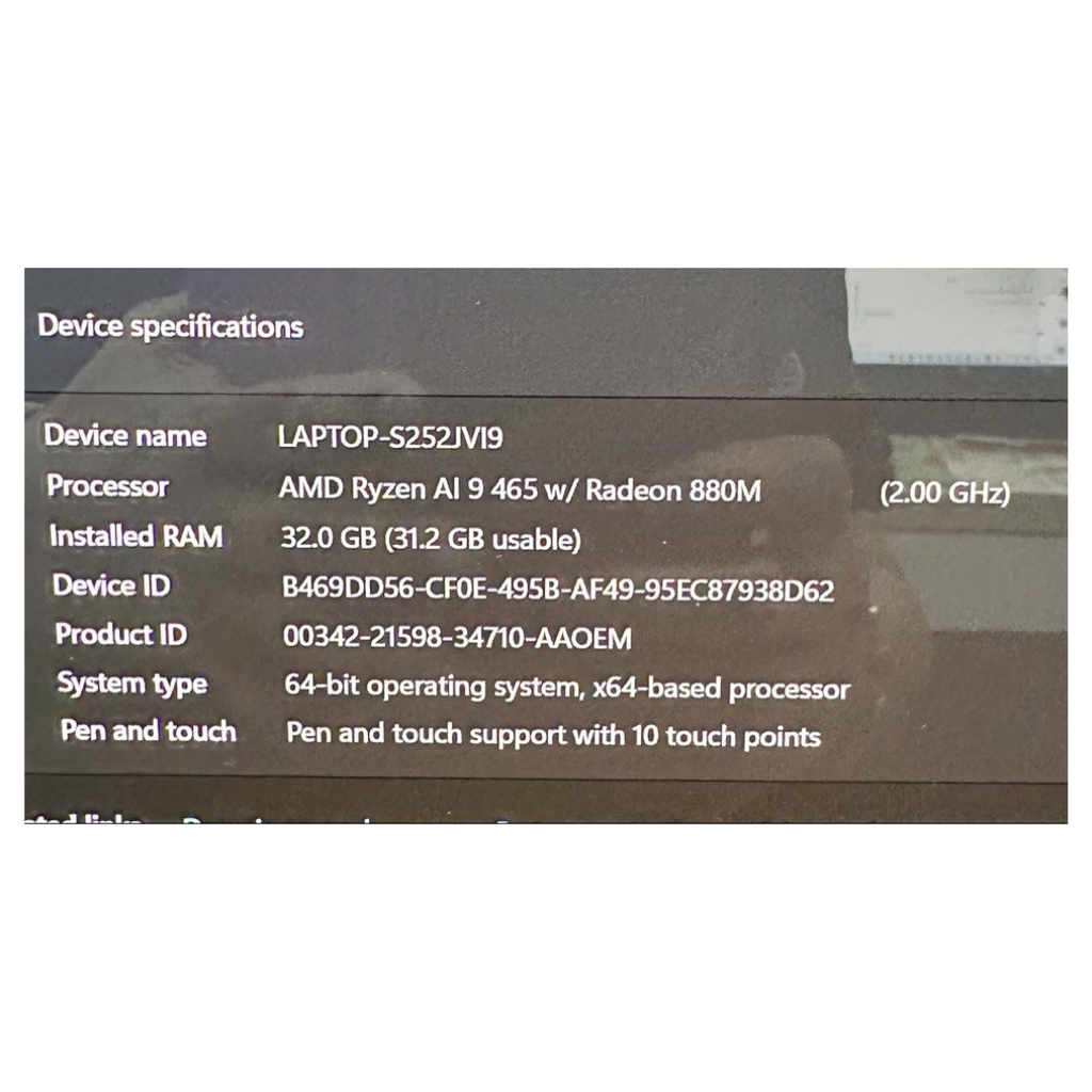 ASUS Zenbook S16 UM5606GA-RI918W (warranty till 2028/06/15)