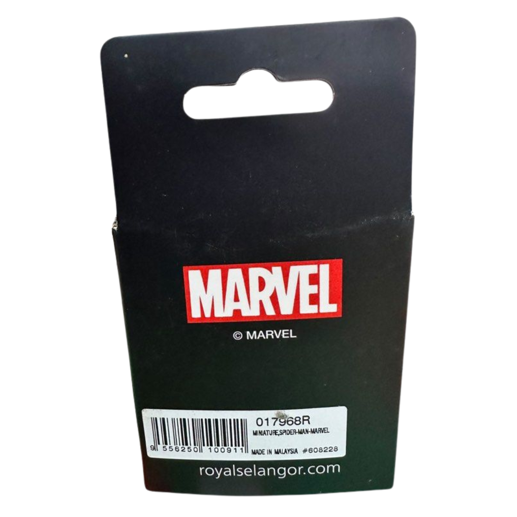 Royal Selangor Hand Finished Marvel Collection Pewter Spiderman Miniature Figurine